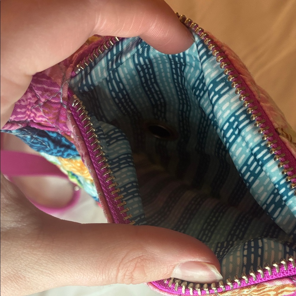 Vera Bradley Floral Pink Shoulder Bag - Picture 10 of 16